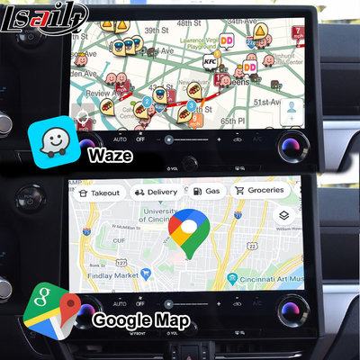 Pin to Pin Android Infotainment Interface untuk Lexus GX550 2024 RX NX LX ES Termasuk YouTube, NetFlix, Google Play, Waze