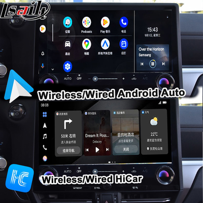 Pin to Pin Android Infotainment Interface untuk Lexus GX550 2024 RX NX LX ES Termasuk YouTube, NetFlix, Google Play, Waze