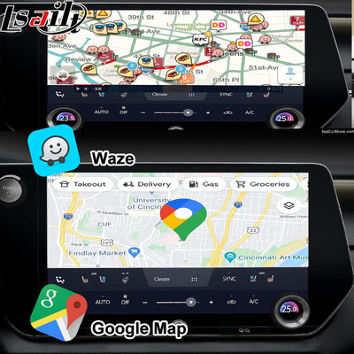 Android Multimedia Video Interface untuk RX350h RX500H 2023-2024 NX LX GX ES Termasuk NetFlix, YouTube, Slot Kartu Sim