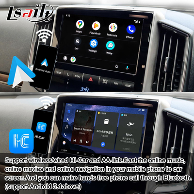 Lsailt 8+128GB Android Infotainment Interface untuk Land Cruiser 2013-2021 LC200 dengan Wireless CarPlay, NetFlix, YouTube