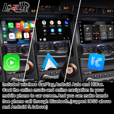 HDMI 8G Android Multimedia Interface dengan CarPlay, YouTube, Google Play, NetFlix Untuk Nissan Patrol 370Z Quest, Android 13