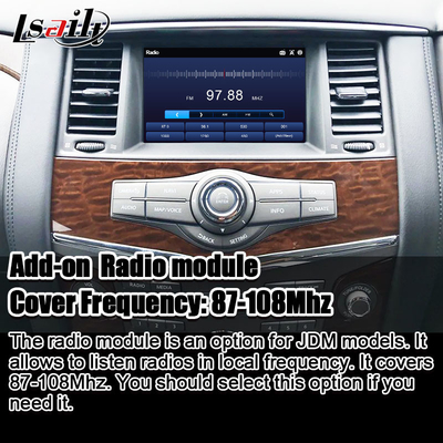 Lsailt 8G Smart Infotainment Module untuk Nissan Armada Patrol Support Headrest Screen, Wireless CarPlay, NetFlix