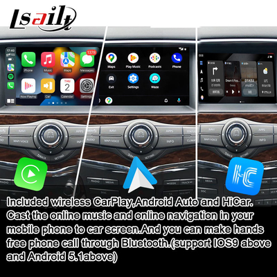 Lsailt 8G Smart Infotainment Module untuk Nissan Armada Patrol Support Headrest Screen, Wireless CarPlay, NetFlix