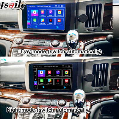 Lsailt 8G Android Smart Infotainment Module untuk Nissan Elgrand E51 Seri 3 Dukungan CarPlay, YouTube, Headrest Screen
