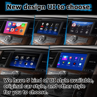 Infiniti QX80 / QX56 Android Auto Carplay Antarmuka berbasis Qualcomm 8+128