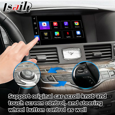Android 13 8+128 Carplay Video Interface Untuk Infiniti Q70 / M35 M37 Fuga Dukungan Youtube