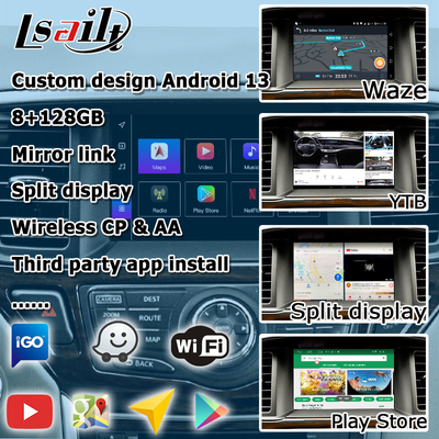 Nissan Pathfinder R52 Android 13 video Interface wireless carplay 8+128 Android basis