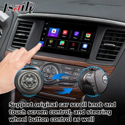 Nissan Pathfinder R52 Android 13 video Interface wireless carplay 8+128 Android basis