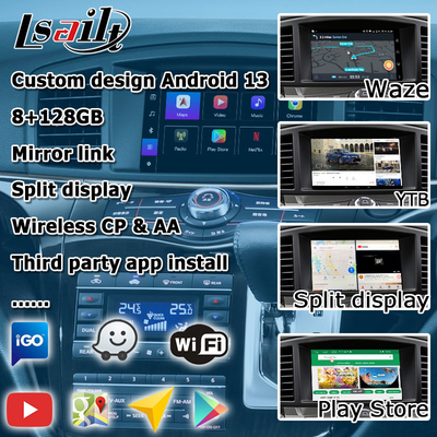 Nissan Elgrand Quest E52 Android 13 antarmuka video Box carplay android auto module 8+128