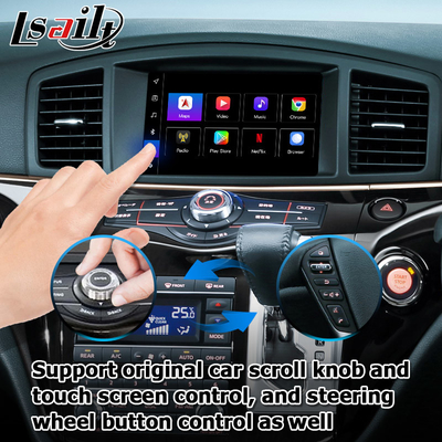 Nissan Elgrand Quest E52 Android 13 antarmuka video Box carplay android auto module 8+128