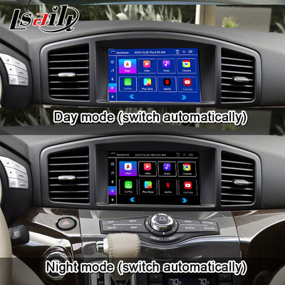 Lsailt Android 13 Smart Android Infotainment Module untuk Nissan Quest 2011-2022 Mendukung Wireless CarPlay, NetFlix