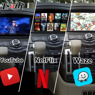 Lsailt Android 13 Smart Android Infotainment Module untuk Nissan Quest 2011-2022 Mendukung Wireless CarPlay, NetFlix