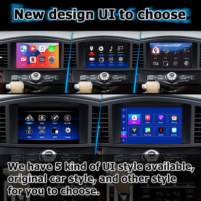 Android 13 Sistem Wireless Carplay Interface Untuk Nissan Quest RE52 Elgrand E52 2011-2020