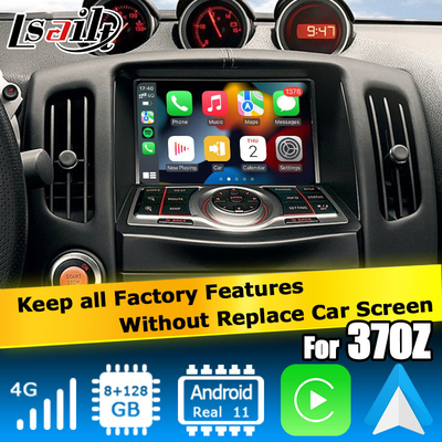 Nissan 370z Z34 Carplay Android auto carplay interface Box 8+128 Android 13 upgrade OEM