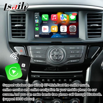 Nissan Multimedia Interface 8G Android 13 Infotainment Interface untuk Pathfinder R52 2013-2020 Armada Patrol dengan CarPlay