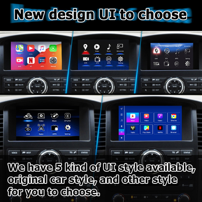 Nissan Pathfinder R51 antarmuka multimedia Android Carplay Android Auto