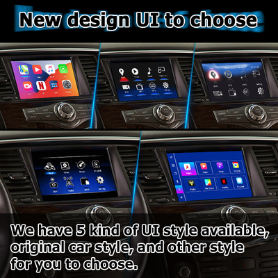Nissan Patrol Armada Y62 Android 13 Qualcomm 8+128GB Carplay android kotak antarmuka video otomatis
