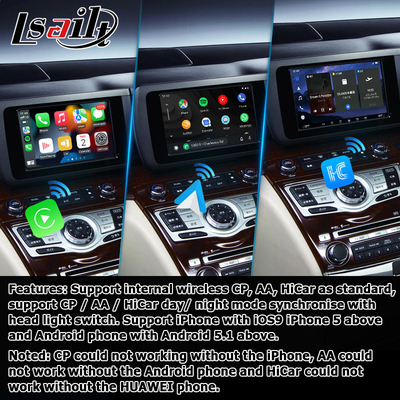 Nissan Elgrand E51 seri 3 Android 13 Qualcomm 8+128GB Carplay Android Auto antarmuka video