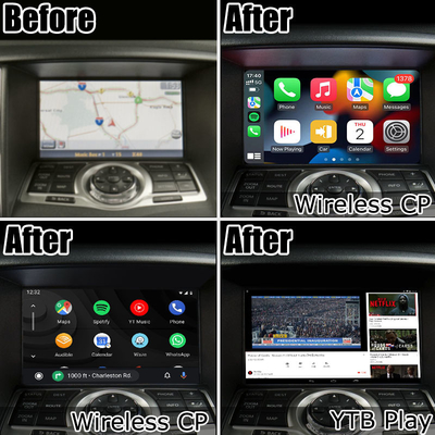 Nissan Maxima A35 Android 13 carplay antarmuka video multimedia mobil android