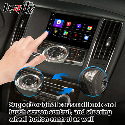 Nissan Maxima A35 Android 13 carplay antarmuka video multimedia mobil android