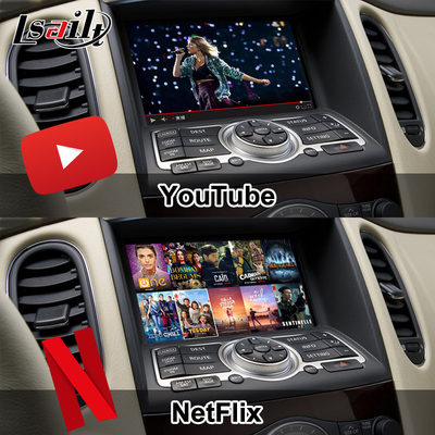 Lsailt 8G Android Infotainment Module untuk Infiniti EX QX50 2008-2017 Termasuk Wireless CarPlay, YouTube, NetFlix