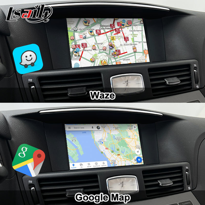 8G Qualcomm Android Multimedia Interface untuk Infiniti Q70 M45 M25 2010- Wireless CarPlay Box, Android Auto, NetFlix