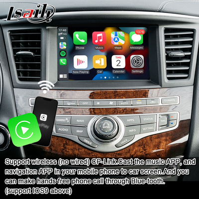Lsailt 8G Android Multimedia Interface untuk Infiniti QX60 JX35 2011-2020 Terintegrasi Wireless CarPlay, Android Auto