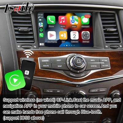 8G Android Infotainment Module untuk Infiniti QX80 QX56 Nissan Patrol 20100-2021 Wireless CarPlay Interface, YouTube