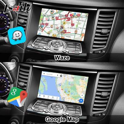 Lsailt 8G Android Multimedia Interface untuk Infiniti QX70 FX35 FX37 2008-2017 Terintegrasi Wireless CarPlay, Android Auto