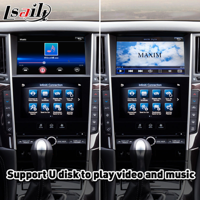 Lsailt CP + AA OEM Integrasi Carplay Interface untuk 2020-2023 Infiniti Q50