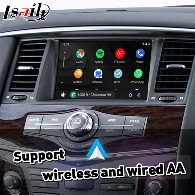 Carplay Android Auto Multimedia Interface untuk 2020-2023 Nissan Patrol Y62