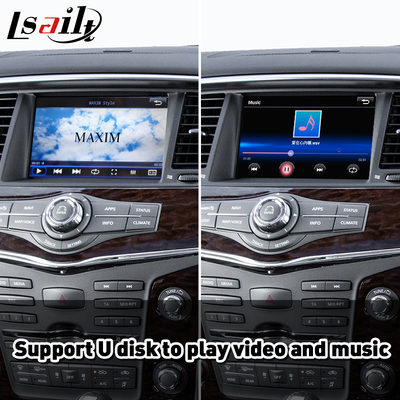 Carplay Android Auto Multimedia Interface untuk 2020-2023 Nissan Patrol Y62
