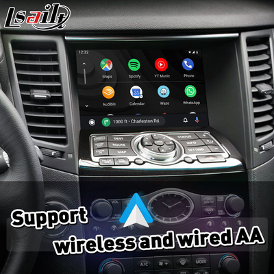 Lsailt Wireless Android Auto Mirrorlink Carplay Interface untuk 2013-2017 Infiniti QX70