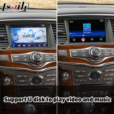 Lsailt Wireless Android Auto Carplay Interface Untuk Infiniti QX80 2013-2017