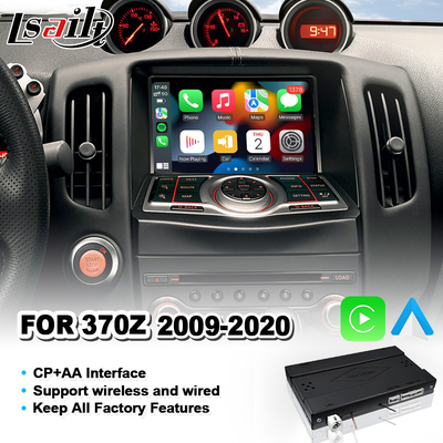 Wireless Carplay Android Auto Mirrorlink Interface Untuk 2009-2020 Nissan 370Z GT Nismo