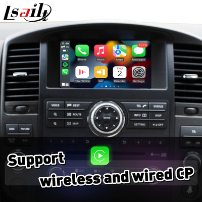 Wireless Android Auto Integration Carplay Interface untuk 2008-2013 Nissan Pathfinder R51 Navara D40