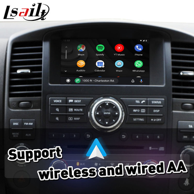 Wireless Android Auto Integration Carplay Interface untuk 2008-2013 Nissan Pathfinder R51 Navara D40