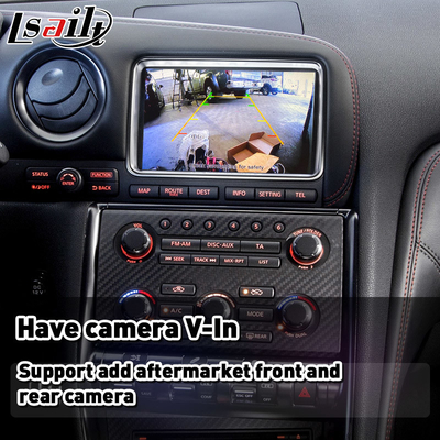 Lsailt Android Auto CP AA OEM Integrasi Video Interface Carplay untuk Nissan GTR GT-R R35 2011-2016