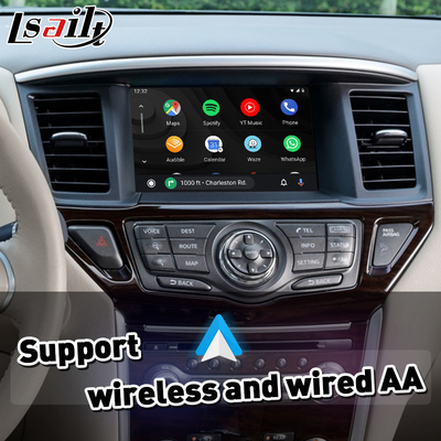 Lsailt Android Auto Wireless Carplay Interface Untuk 2012-2017 Nissan Pathfinder R52