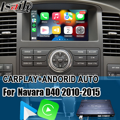 OEM Integrasi Wireless Apple CarPlay Antarmuka untuk Navara D40 Nissan Pathfinder R51 2010-2016 Android Auto,Plug and Play, Mirror Link