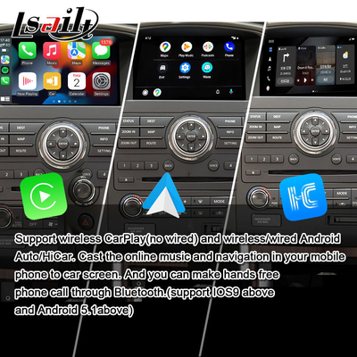 Lsailt OEM Integrasi Android Multimedia Video Interface untuk Pathfinder R51 Nissan Navara D40 CarPlay& Android Auto Retrofit