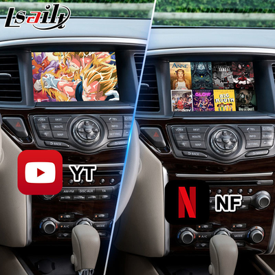 Antarmuka Video Android Lsailt untuk Nissan Pathfinder R52 Dengan Carplay Nirkabel Android Auto