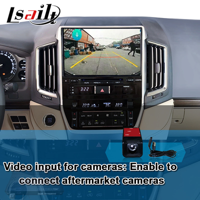 Wireless CarPlay Interface untuk Toyota Land Cruiser 200 GX-R,VX-R 2018-2021 Fujitsu Head Unit Dengan Android Auto, Sistem Linux