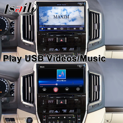 Wireless CarPlay Interface untuk Toyota Land Cruiser 200 GX-R,VX-R 2018-2021 Fujitsu Head Unit Dengan Android Auto, Sistem Linux