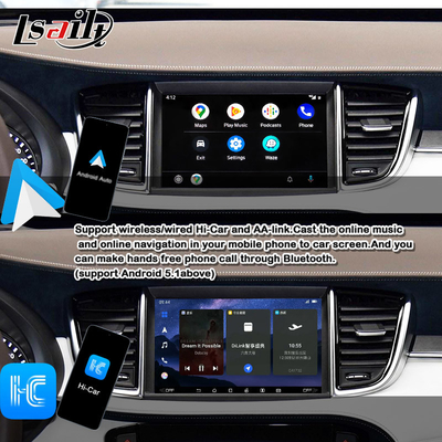 8+128G Android Navigation Box Modul Infotainment untuk Infiniti QX50 2018-2020 EX QX80 dengan Wireless CarPlay, Antarmuka Android