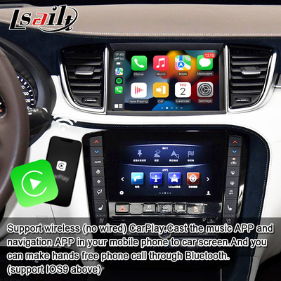 8+128G Android Navigation Box Modul Infotainment untuk Infiniti QX50 2018-2020 EX QX80 dengan Wireless CarPlay, Antarmuka Android