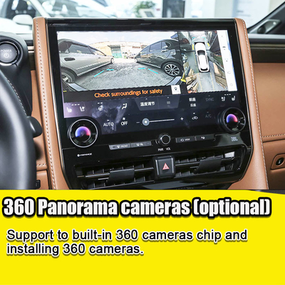 Android 13 Android Multimedia Interface untuk Toyota Alphard 40 Series 2023-2024 Harrier, Vellfire Dukungan YouTube, NetFlix, Google Play, 360 Panorama Kamera