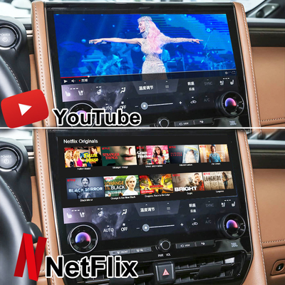 Android 13 Android Multimedia Interface untuk Toyota Alphard 40 Series 2023-2024 Harrier, Vellfire Dukungan YouTube, NetFlix, Google Play, 360 Panorama Kamera