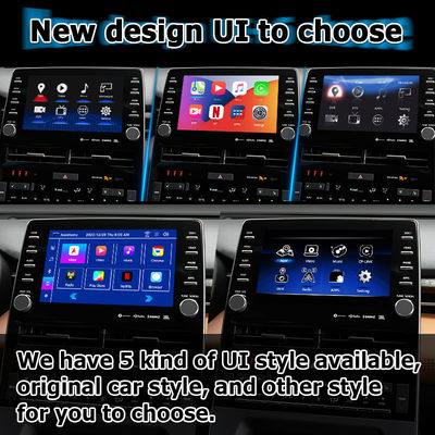 Antarmuka video antarmuka video auto carplay Android 8 Inch untuk toyota avalon touch 3 2018-sekarang