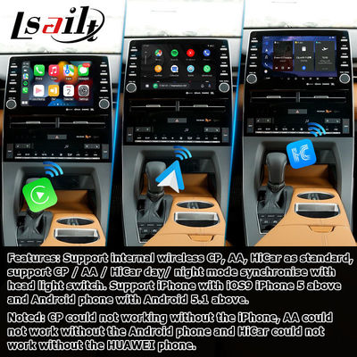 Antarmuka video antarmuka video auto carplay Android 8 Inch untuk toyota avalon touch 3 2018-sekarang